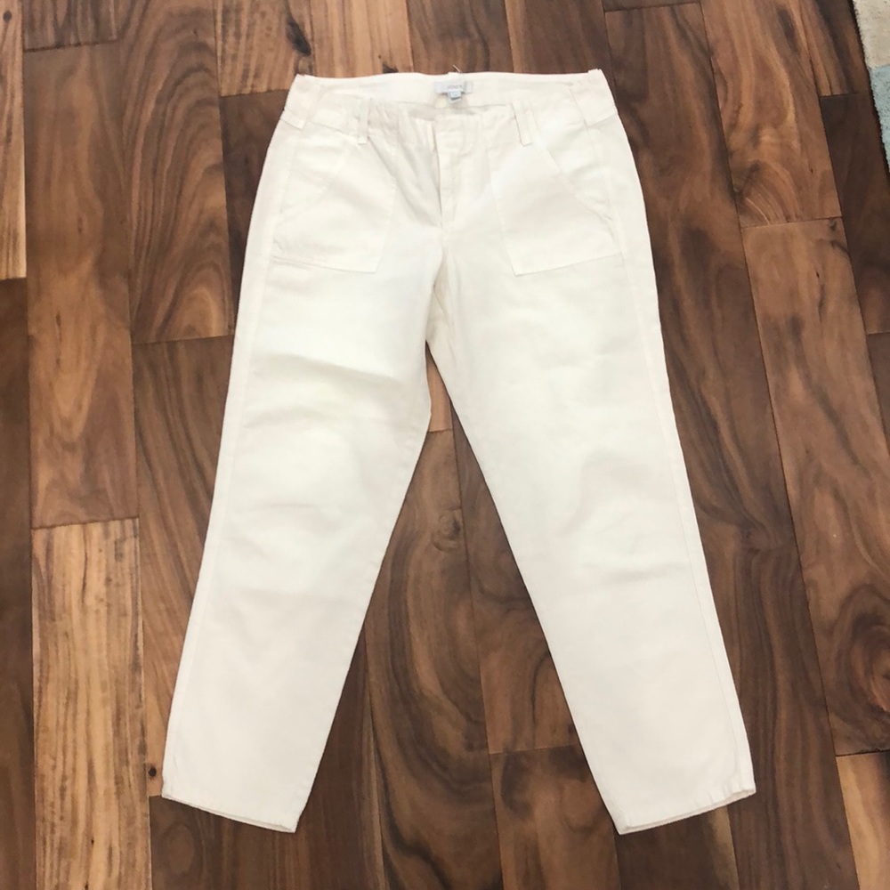 J. Crew cropped cotton pants